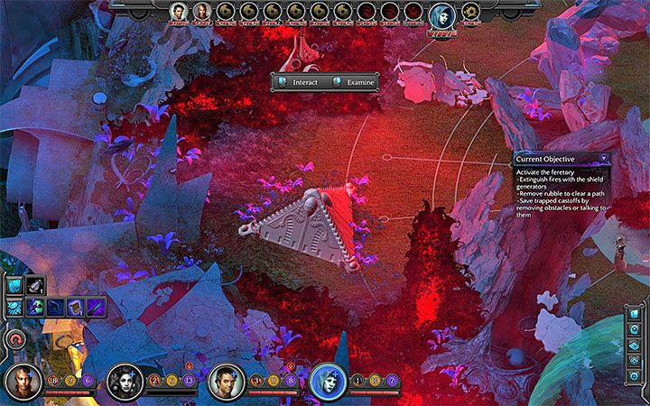 Tuż po powrocie do Sanktuarium Miel Avest (M14 - Sanktuarium Miel Avest (The Sanctuary of Miel Avest) - główne zadanie - Torment: Tides of Numenera - poradnik do gry