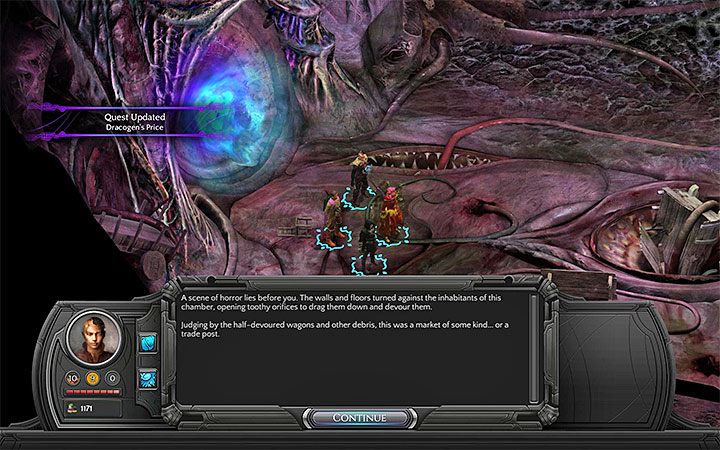 Po skorzystaniu z portalu znajdziesz się w Placówce Handlowej - Jak dotrzeć do Placówki Handlowej i Wstąpienia w Wykwicie? - Torment: Tides of Numenera - poradnik do gry
