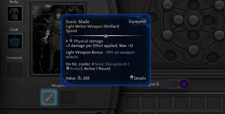 Przed uzbrojeniem się w konkretną broń, warto zwrócić uwagę na typ obrażeń i bazową statystykę. - Rodzaje i typy obrażeń | Torment Tides of Numenera - Torment: Tides of Numenera - poradnik do gry