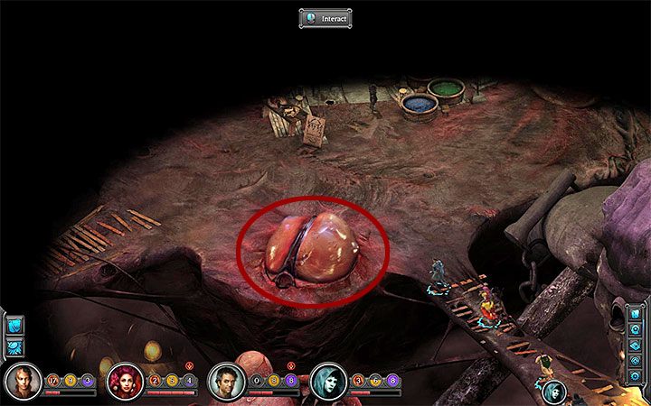 Cystę znajdziesz w pobliżu sklepiku Sundermuna Starszego - Jak zdobyć skalpel do otwierania Paszcz w Wykwicie? | Torment Tides of Numenera - Torment: Tides of Numenera - poradnik do gry