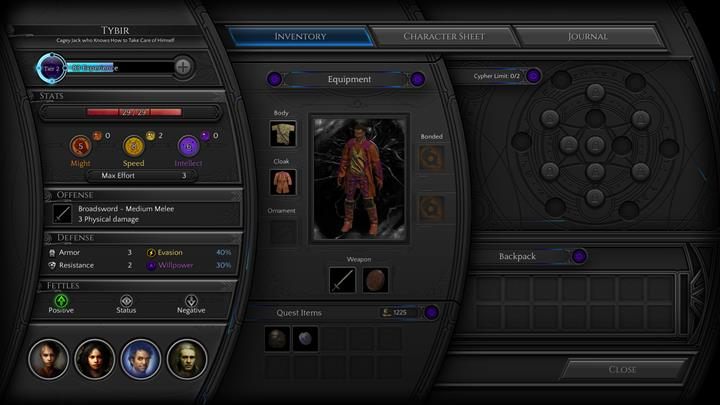 Imię: Tybir - Członkowie drużyny - lista postaci i rekrutacja | Torment Tides of Numenera - Torment: Tides of Numenera - poradnik do gry