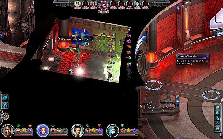 Stosuj ataki obszarowe gdy wrogowie ustawią się przy wąskich drzwiach - Zazdrosne serca (Covetous Hearts) - Torment: Tides of Numenera - poradnik do gry