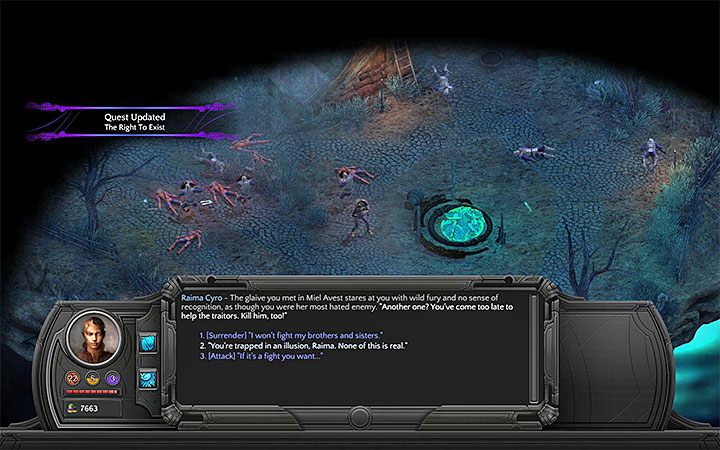 Spotkanie z Raimą możesz zaliczyć na trzy sposoby - Prawo do istnienia (The Right To Exist) - Torment: Tides of Numenera - poradnik do gry