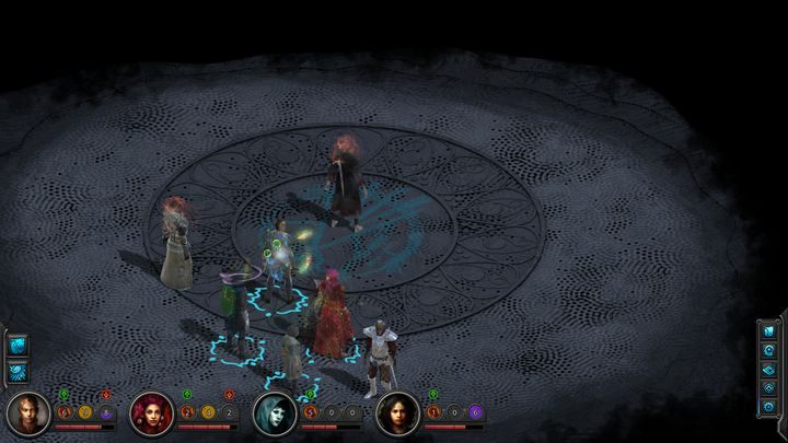 Inifere pośrodku ciemności we wnętrzu Wiecznych Wrót. - Kim był Inifere? - Torment: Tides of Numenera - poradnik do gry