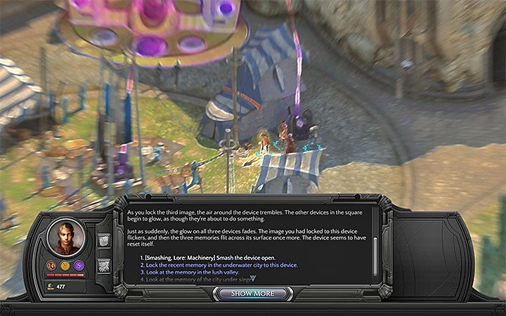 Użyj Rozwalania na jednym z urządzeń - Upadek na ziemię - zadanie główne | Fallen to Earth | Torment Tides of Numenera - Torment: Tides of Numenera - poradnik do gry