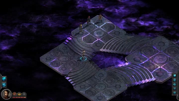 Niezależnie od wybranego sposobu zaliczenia zagadki z zegarem trafisz do tajemniczego miejsca, w którym natrafisz na trzy nowe postacie - Kamose, Divitiacu, Villon - Upadek na ziemię - zadanie główne | Fallen to Earth | Torment Tides of Numenera - Torment: Tides of Numenera - poradnik do gry