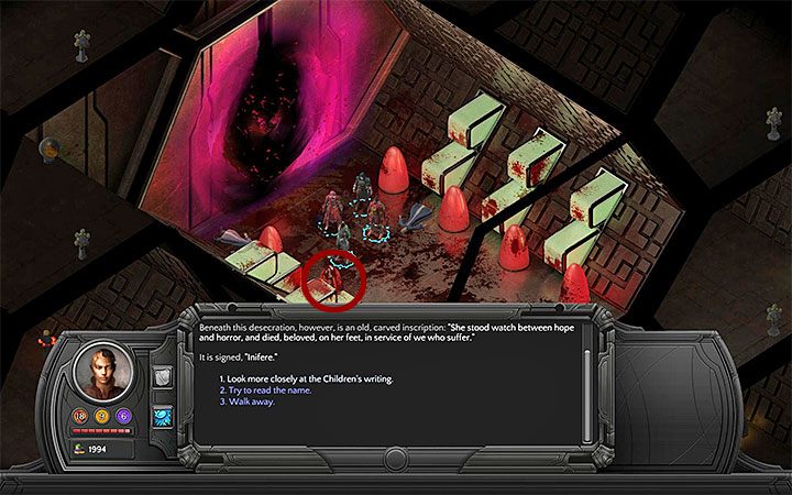 Po dotarciu do grobowca z portalem odnajdziesz niewielką grupkę kultystów i niezależnie jak się zachowasz przebiegną oni przez portal - Strach bez końca (Endless Horror) - poboczne zadanie | Torment Tides of Numenera - Torment: Tides of Numenera - poradnik do gry