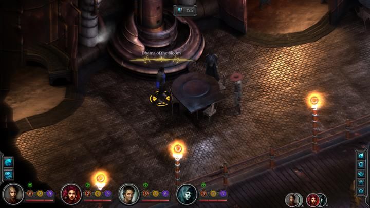 Rozmowa z Dhamą z Wykwitu - Znajdziesz go w Tawernie Piąte Oko w dzielnicy Skraj Klifu (M10 - Miejsca odblokowywania stałych premii do statystyk | Torment Tides of Numenera - Torment: Tides of Numenera - poradnik do gry