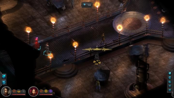 Rozmowa z O - Tajemniczą postać spotkasz w Tawernie Piąte Oko w dzielnicy Skraj Klifu (M10 - Miejsca odblokowywania stałych premii do statystyk | Torment Tides of Numenera - Torment: Tides of Numenera - poradnik do gry