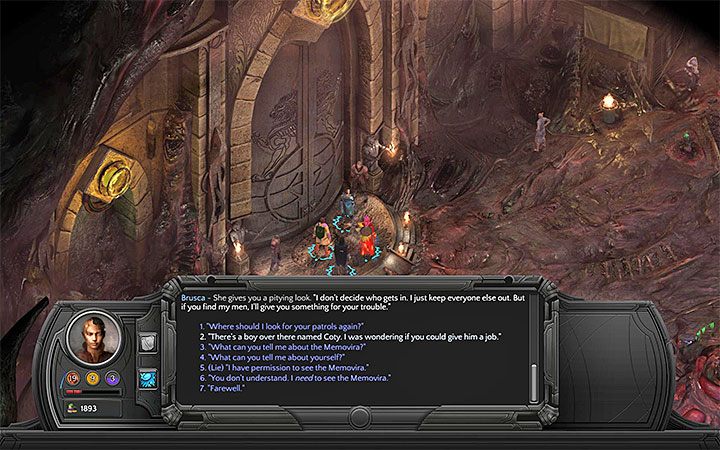 Załatw Cotyemu pracę u Brusci - Osiągnięcia i trofea w Torment Tides of Numenera - Torment: Tides of Numenera - poradnik do gry