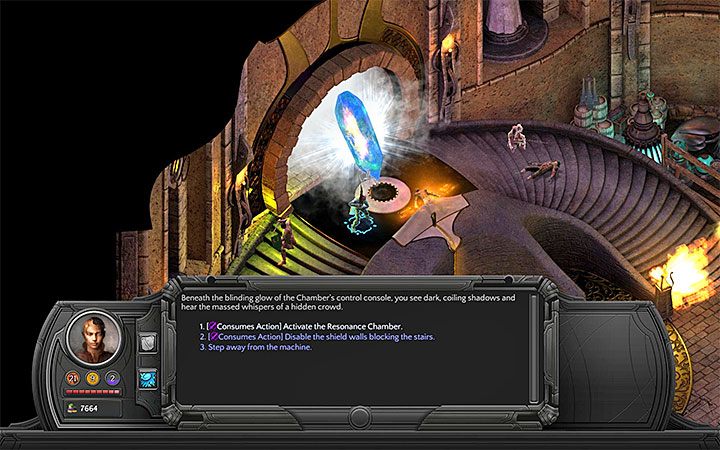 Wejdź w interakcję z panelem sterowania po zamordowaniu lub przekonaniu Mazzofa do swoich racji - W głębiny (Into the Depths) - Torment: Tides of Numenera - poradnik do gry