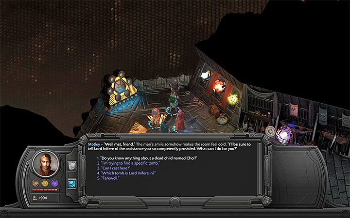 Możesz wydobyć informacje od Pstrego lub zabrać pozostawioną przez niego notatkę - Odcięte dziecko (Severed Child) - poboczne zadanie | Torment Tides of Numenera - Torment: Tides of Numenera - poradnik do gry