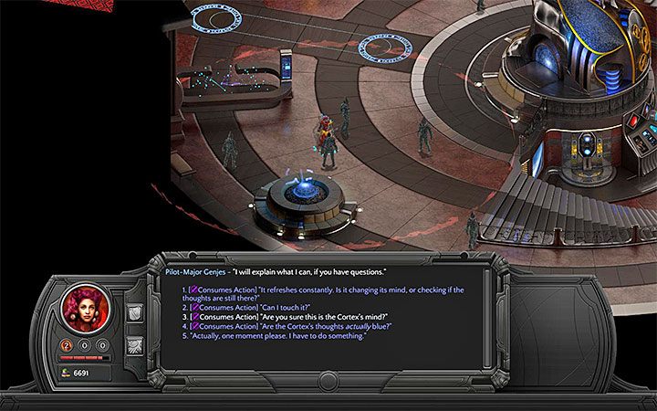 Majorowi musi ktoś towarzyszyć, dzięki czemu nie zakończy on przedwcześnie wycieczki - Znajome przestworza (Familiar Skies) - Torment: Tides of Numenera - poradnik do gry