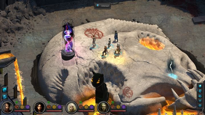 Wejdź w interakcję z pomnikiem stojącym w Dolinie Upadłych Bohaterów. - Aligern - Pusta Klatka (The Empty Cage) - Torment: Tides of Numenera - poradnik do gry