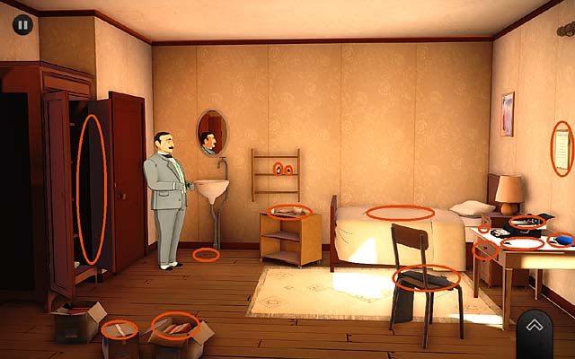 Zainteresuj się także oprawionym w ramkę, wiszącym na ścianie zgłoszeniem do odznaczenia wojskowego - Przeszukaj pokój Custa - Rozdział czwarty - Londyn - Agatha Christie: The ABC Murders - poradnik do gry