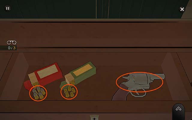 Wreszcie podejdź do stojącego po lewej (za kanapą) kredensu i otwórz go (trzy spostrzeżenia) - Przygotuj się na przybycie gości - Rozdział czwarty - Londyn - Agatha Christie: The ABC Murders - poradnik do gry