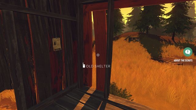 Te notatki możesz zdobyć podczas odwiedzin w obozie strażaków, gdy udasz się na poszukiwanie topora - Notatki - Sekrety - Firewatch - poradnik do gry