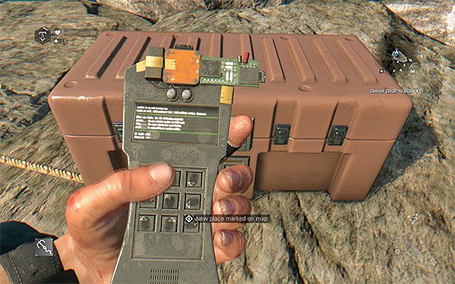 Tajemnicza skrzynka z planem - Jak zdobyć Przycisk - The Button (easter egg)? | Interesujące punkty na mapie - Dying Light: The Following - poradnik do gry