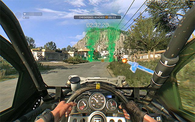 W wyścigach musisz docierać do kolejnych bramek kontrolnych - Nowe wyzwania | Inne nowości w dodatku The Following | Dying Light The Following - Dying Light: The Following - poradnik do gry