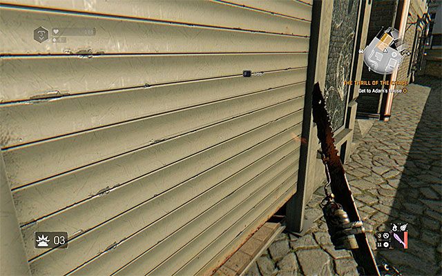 Zacznij od porozmawiania z Jasirem na temat kolekcjonera broni, po czym wyrusz w stronę miasteczka zlokalizowanego we wschodniej części mapy - Łowca skarbów (The Thrill of the Chase) | Poboczne zadania - Farma Jasira - Dying Light: The Following - poradnik do gry