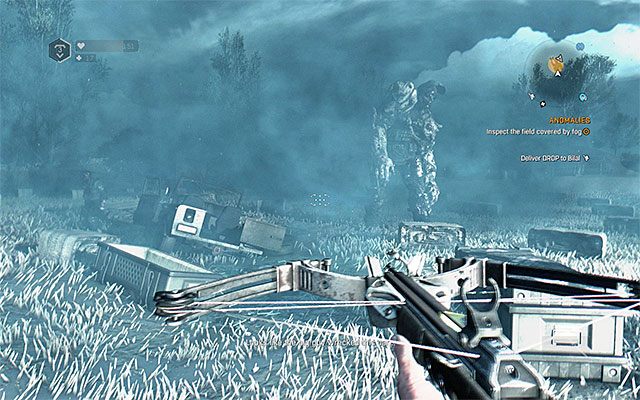 Zbadaj obszar pokryty niebieską mgłą - Anomalie (Anomalies) | Główne zadania | Dying Light The Following - Dying Light: The Following - poradnik do gry