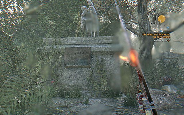 Quest ten uaktywni się podczas zaliczania pobocznego zadania The Thrill of the Chase - Łowca skarbów: Sześć stóp pod ziemią (The Thrill of the Chase: Six Feet Under) | Poboczne zadania - Farma Jasira - Dying Light: The Following - poradnik do gry