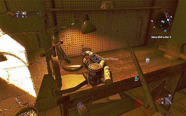 Thunderbolt Paint Job - Musisz przedostać się do wnętrza odgrodzonej strefy z transformatorami i nad płotem możesz przeskoczyć po wdrapianiu się na pobliską skalną półkę - Malowania i akcesoria (Paint Jobs and Accessories) | Interesujące punkty na mapie - Dying Light: The Following - poradnik do gry