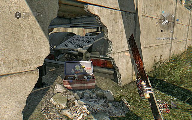 Despair Paint Job - Malowanie to możesz odnaleźć w południowej części mapy, przy dużym magazynie należącym do firmy wysyłkowej - Malowania i akcesoria (Paint Jobs and Accessories) | Interesujące punkty na mapie - Dying Light: The Following - poradnik do gry