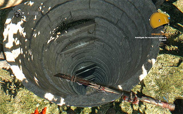 Założeniem tego zadania jest zbadanie źródła podejrzanych dźwięków, które można usłyszeć w jednym z parków - Dziwne odgłosy (Strange Noises) | Poboczne zadania - Farma Jasira - Dying Light: The Following - poradnik do gry