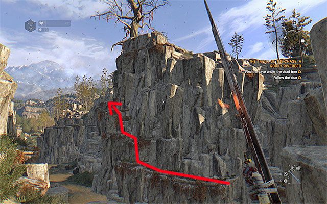 Quest ten uaktywni się podczas zaliczania pobocznego zadania The Thrill of the Chase - Łowca skarbów: Skaliste koryto (The Thrill of the Chase: A Rocky Riverbed) | Poboczne zadania - Farma Jasira - Dying Light: The Following - poradnik do gry