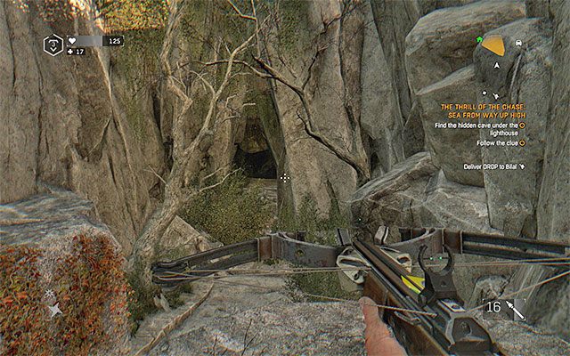 Quest ten uaktywni się podczas zaliczania pobocznego zadania The Thrill of the Chase - Łowca skarbów: Morza widok z góry (The Thrill of the Chase: Sea from Way Up High) | Poboczne zadania - Farma Jasira - Dying Light: The Following - poradnik do gry