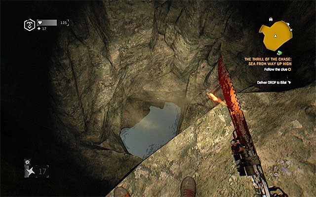 Śmiało wskocz do wody - Łowca skarbów: Morza widok z góry (The Thrill of the Chase: Sea from Way Up High) | Poboczne zadania - Farma Jasira - Dying Light: The Following - poradnik do gry