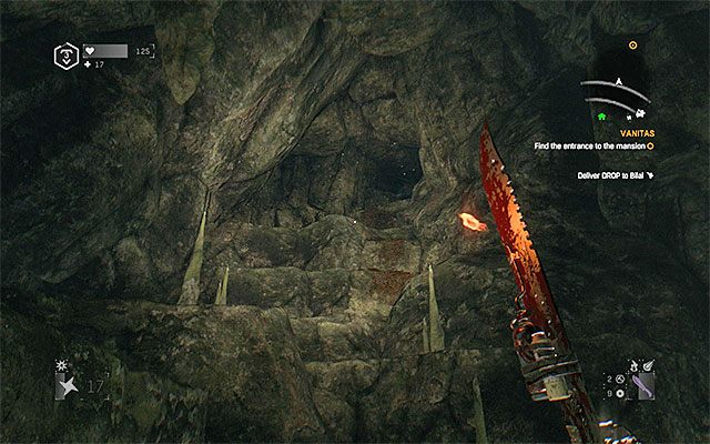 Droga prowadząca do wyjścia z kopalni - Łowca skarbów: Morza widok z góry (The Thrill of the Chase: Sea from Way Up High) | Poboczne zadania - Farma Jasira - Dying Light: The Following - poradnik do gry