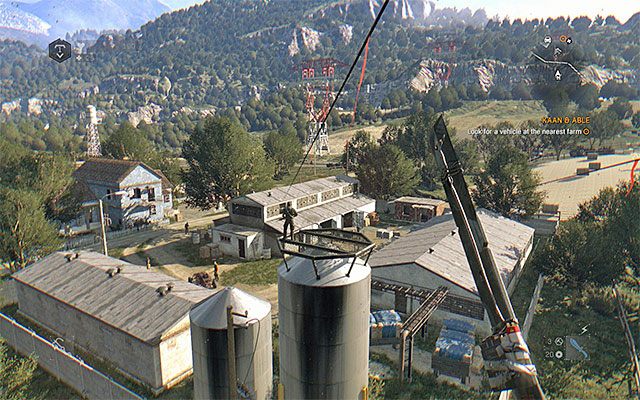 Wykonaj zjazd po linie żeby zabić po cichu pierwszego bandytę - Kaan i Abel (Kaan & Abel) | Główne zadania | Dying Light The Following - Dying Light: The Following - poradnik do gry