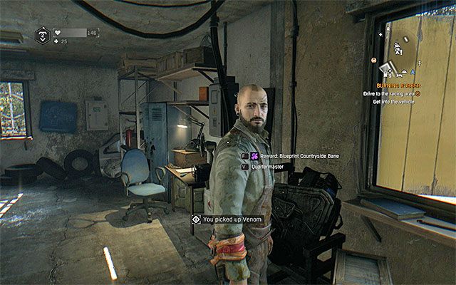 Bilal podaruje ci cenny plan - Jad (Venom) | Poboczne zadania - Stacja benzynowa | Dying Light The Following - Dying Light: The Following - poradnik do gry