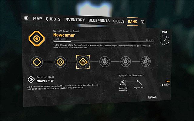 Musisz zdobyć rangę Newcomer - Kusza | Inne nowości w dodatku The Following | Dying Light The Following - Dying Light: The Following - poradnik do gry