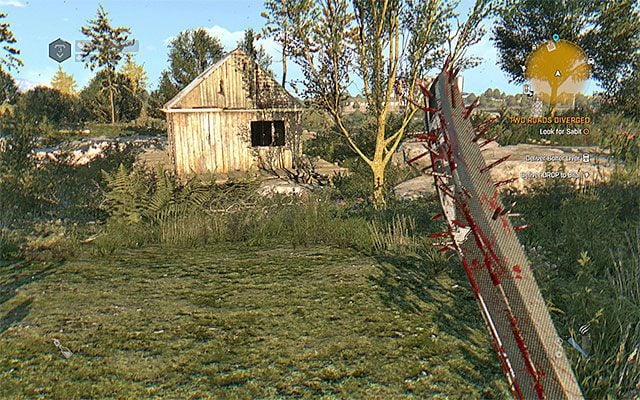 Porozmawiaj z Jasirem na temat zielarza Sabita i następnie wyrusz na jego poszukiwania - Rozstaje (Two Roads Diverged) | Poboczne zadania - Farma Jasira - Dying Light: The Following - poradnik do gry