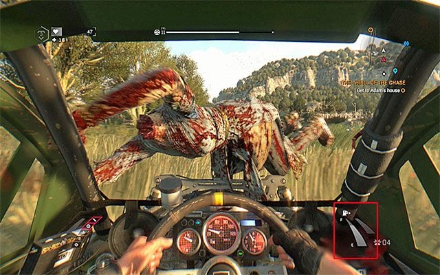 Autem buggy nie możesz podróżować bez żadnych ograniczeń, bo potrzebuje ono paliwa - Jak zatankować samochód? | Pojazd buggy | Dying Light The Following - Dying Light: The Following - poradnik do gry