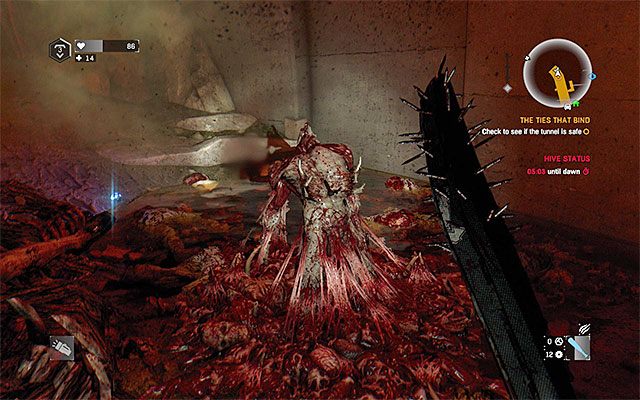 Przemarsz przez gniazdo jest stosunkowo liniowy i nie powinieneś mieć większych problemów z ustaleniem prawidłowej trasy podróży - Więzy, które łączą (The Ties That Bind) | Poboczne zadania - Farma Jasira - Dying Light: The Following - poradnik do gry