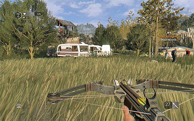 Bliźniacy przebywają w wieży obserwacyjnej w bezpiecznej strefie - Łubudu-bum-bum-gruch (Crash Boom Bang) | Poboczne zadania - Inne lokacje - Dying Light: The Following - poradnik do gry