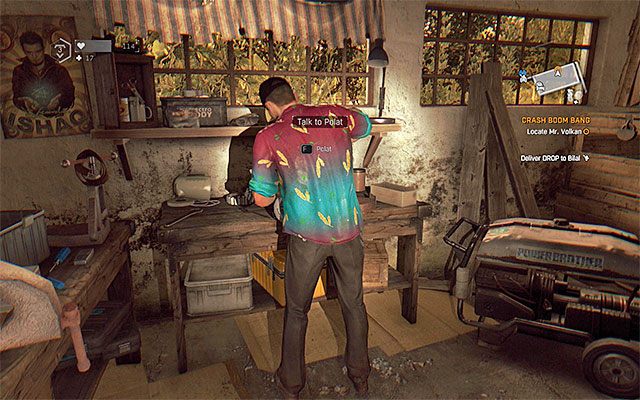 Porozmawiaj z Polatem na farmie Jasira - Łubudu-bum-bum-gruch (Crash Boom Bang) | Poboczne zadania - Inne lokacje - Dying Light: The Following - poradnik do gry