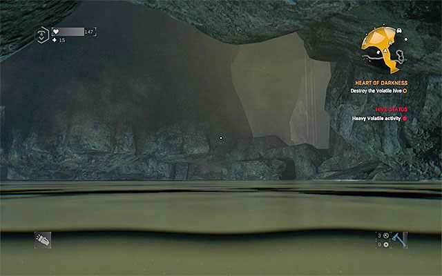 Nie przejmuj się tym, że nie będziesz się mógł nigdzie po drodze wynurzyć, bo Craneowi powinno wystarczyć powietrza na osiągnięcie celu podróży - Jądro ciemności (Heart of Darkness) | Poboczne zadania - Stacja benzynowa - Dying Light: The Following - poradnik do gry