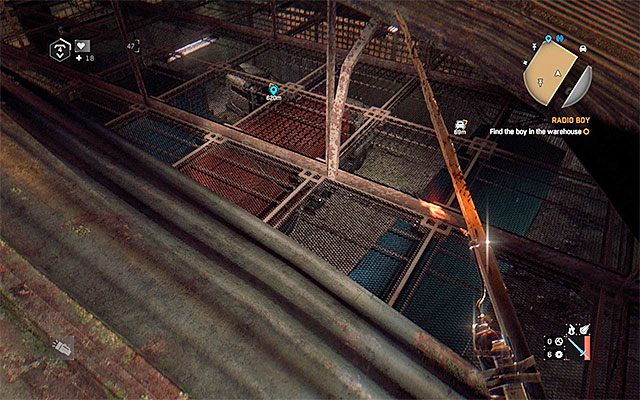 Do magazynu wejdź przez dach - Chłopiec z radia (Radio Boy) | Poboczne zadania - Inne lokacje - Dying Light: The Following - poradnik do gry