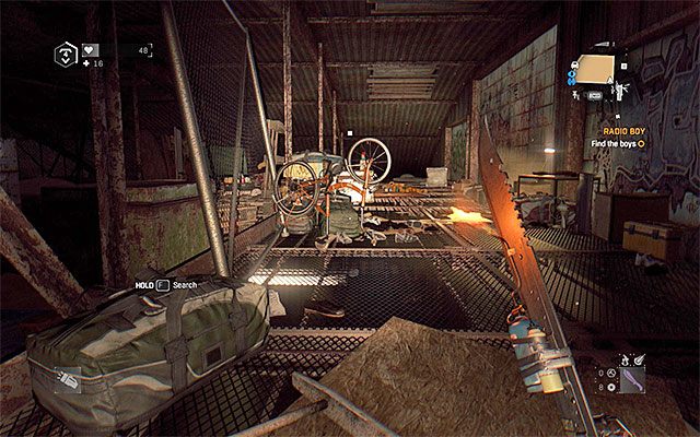 Kryjówka chłopców z magazynu - Chłopiec z radia (Radio Boy) | Poboczne zadania - Inne lokacje - Dying Light: The Following - poradnik do gry