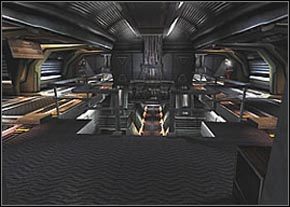 Jeśli załatwisz już wszystko, udaj się do znanego Ci pomieszczenia, gdzie poproś Aidę o odprawę - Atlantis - Załoga | Sanctuary | Unreal II The Awakening - Unreal II: The Awakening - poradnik do gry