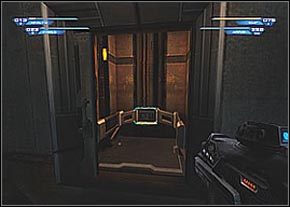 Na górze wejdziesz do niewielkiego korytarza - Mining Complex | Sanctuary | Unreal II The Awakening - Unreal II: The Awakening - poradnik do gry