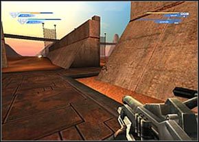 Wejdź przez widoczne przed Tobą wrota - Secret Izanagi Facility | Sulferon | Unreal II The Awakening - Unreal II: The Awakening - poradnik do gry