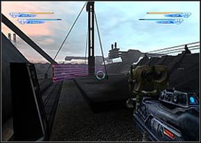 3 - Polaris Geologics Research - Rooftop | Janus | Unreal II The Awakening - Unreal II: The Awakening - poradnik do gry