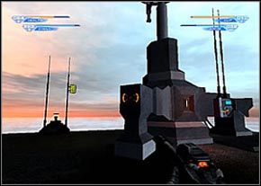 Ruszaj do wyjścia z prawej - Polaris Geologics Research - Rooftop | Janus | Unreal II The Awakening - Unreal II: The Awakening - poradnik do gry