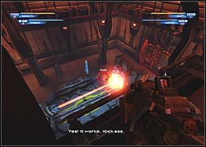 Gdy skończą gaworzyć, zeskocz w dół - Izanagi Xeno Research Facility | Na Koja Abad | Unreal II The Awakening - Unreal II: The Awakening - poradnik do gry